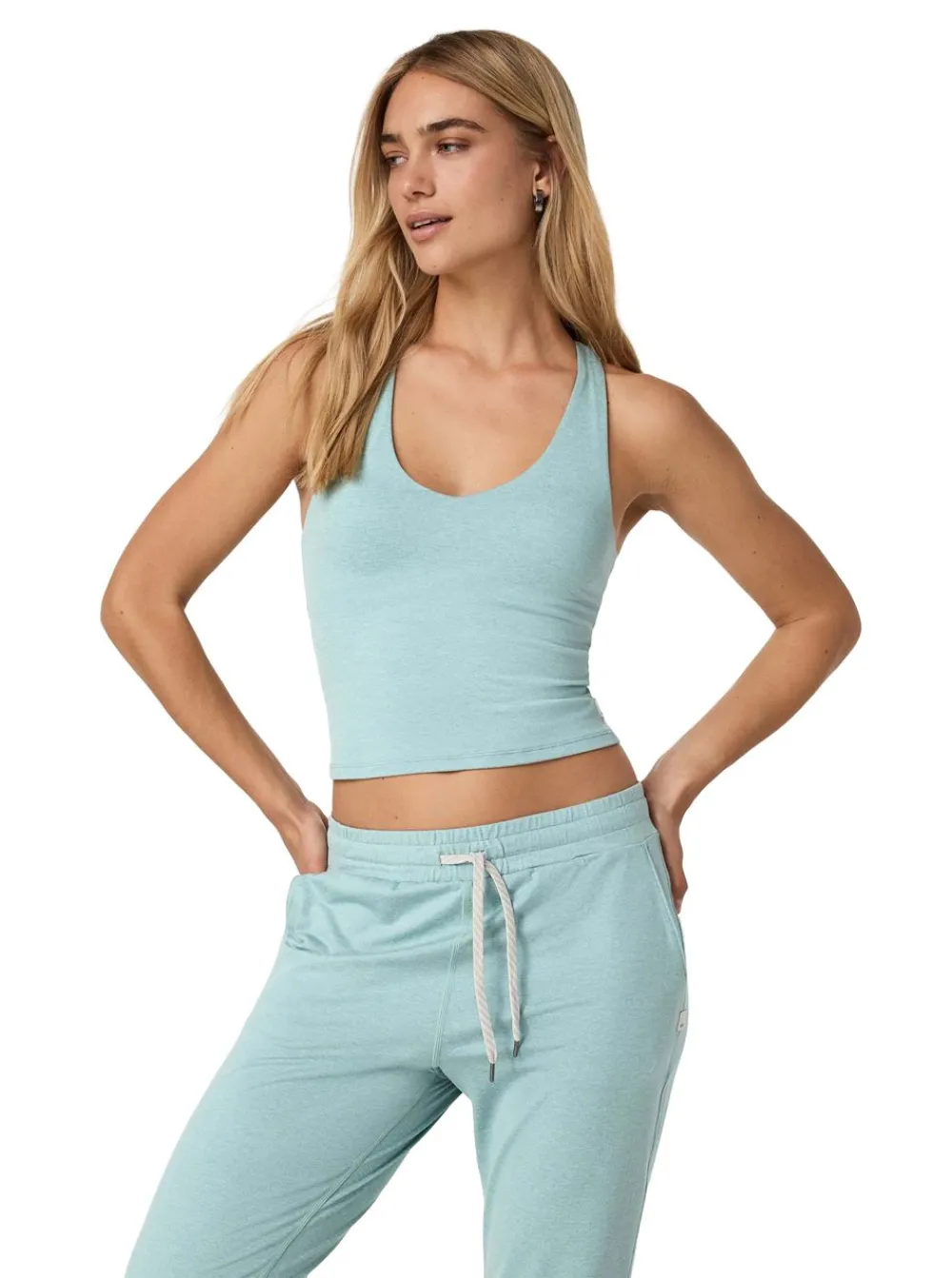 Discount Vuori Halo Performance Crop Tank 2.0 dam