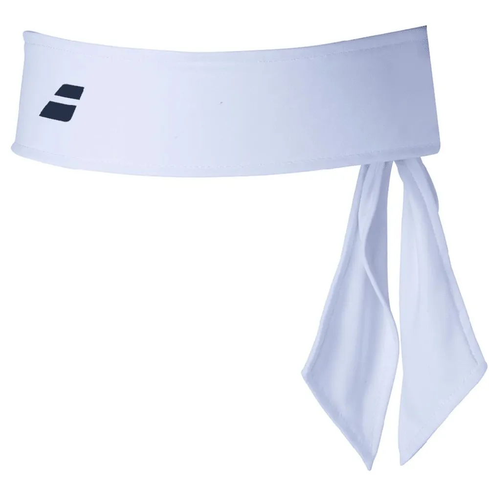Clearance Babolat Headband Tie White