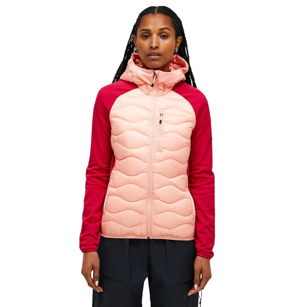 Hybridjackor | Peak Performance Heliu Down Hybrid Hood Da