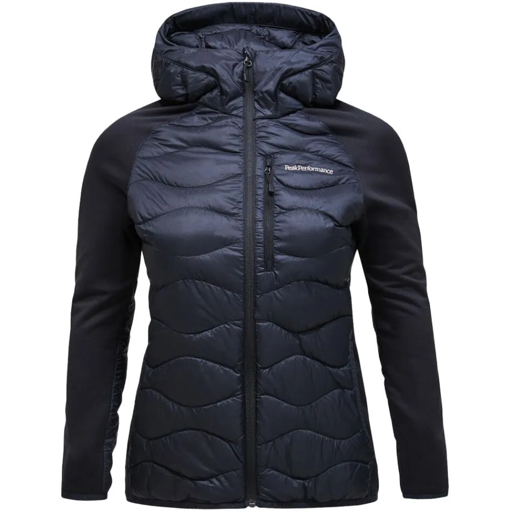 Hybridjackor|Lättviktsjackor | Peak Performance Heliu Down Hybrid Hood Da