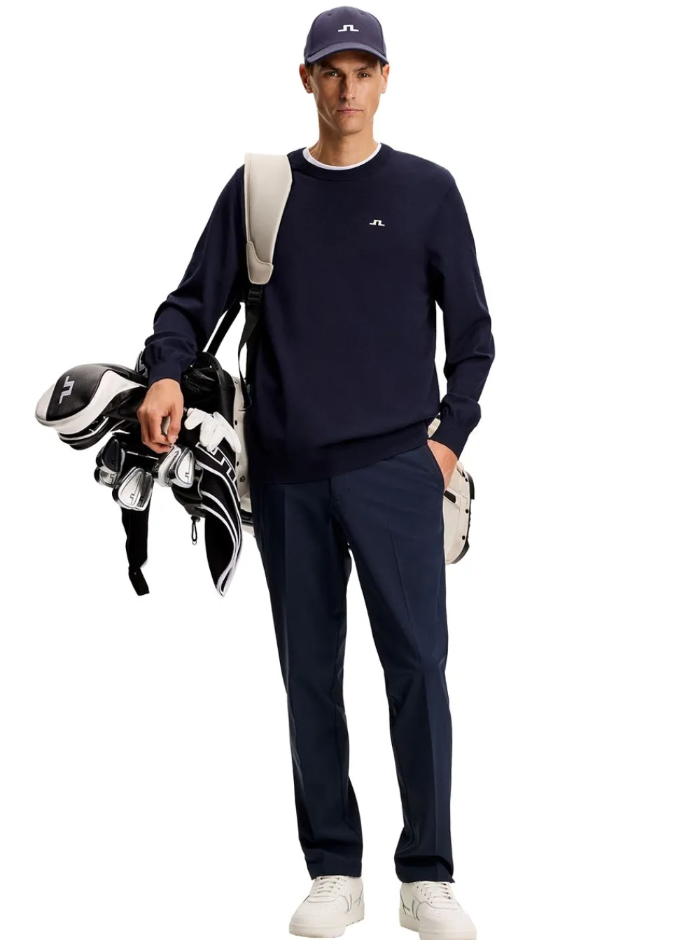 Sale J.Lindeberg Henry Knitted Sweater Herr