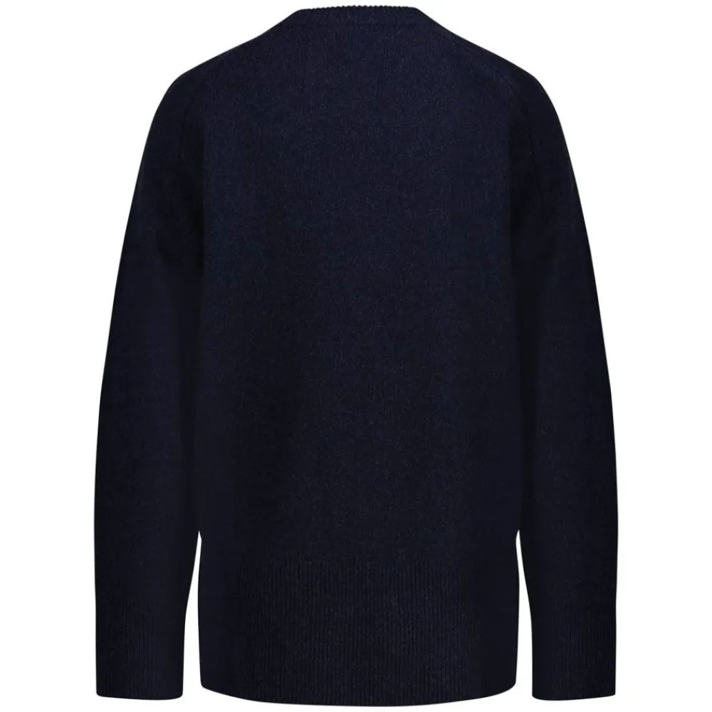 Online GANT Herringbone Detail Crew Neck Dam