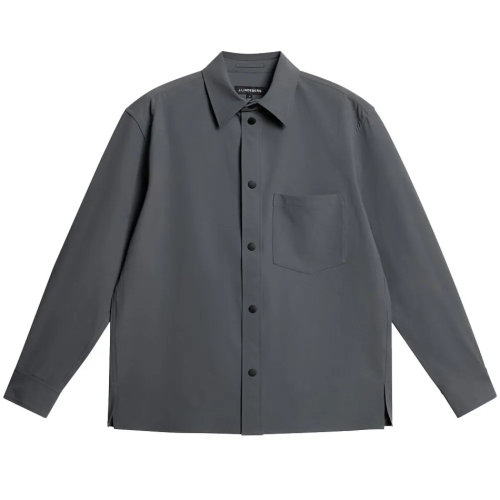 Best J.Lindeberg Howard Tech Fleece Overshirt Herr