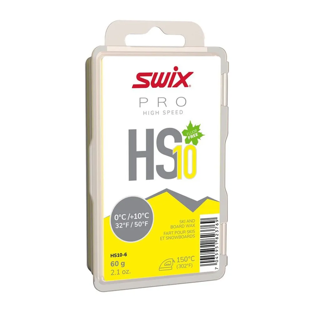 Sale Swix HS10 Yellow 0°C/+10°C 60g