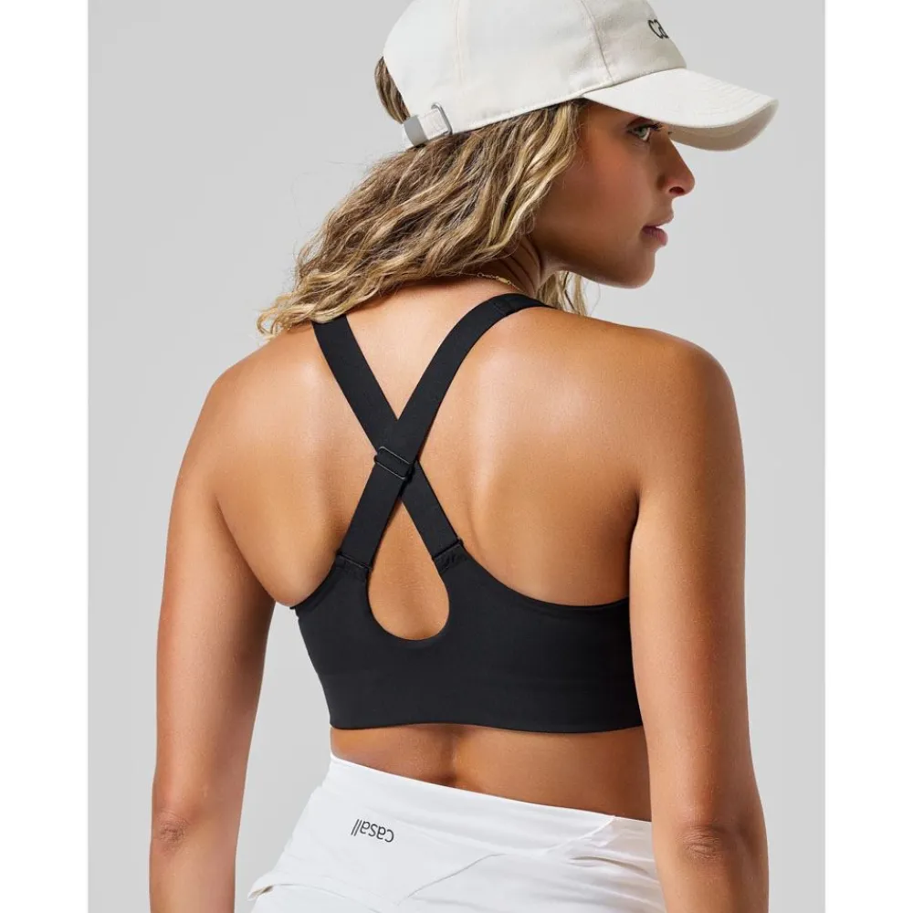 Clearance Casall Impact Zip Sports Bra Dam