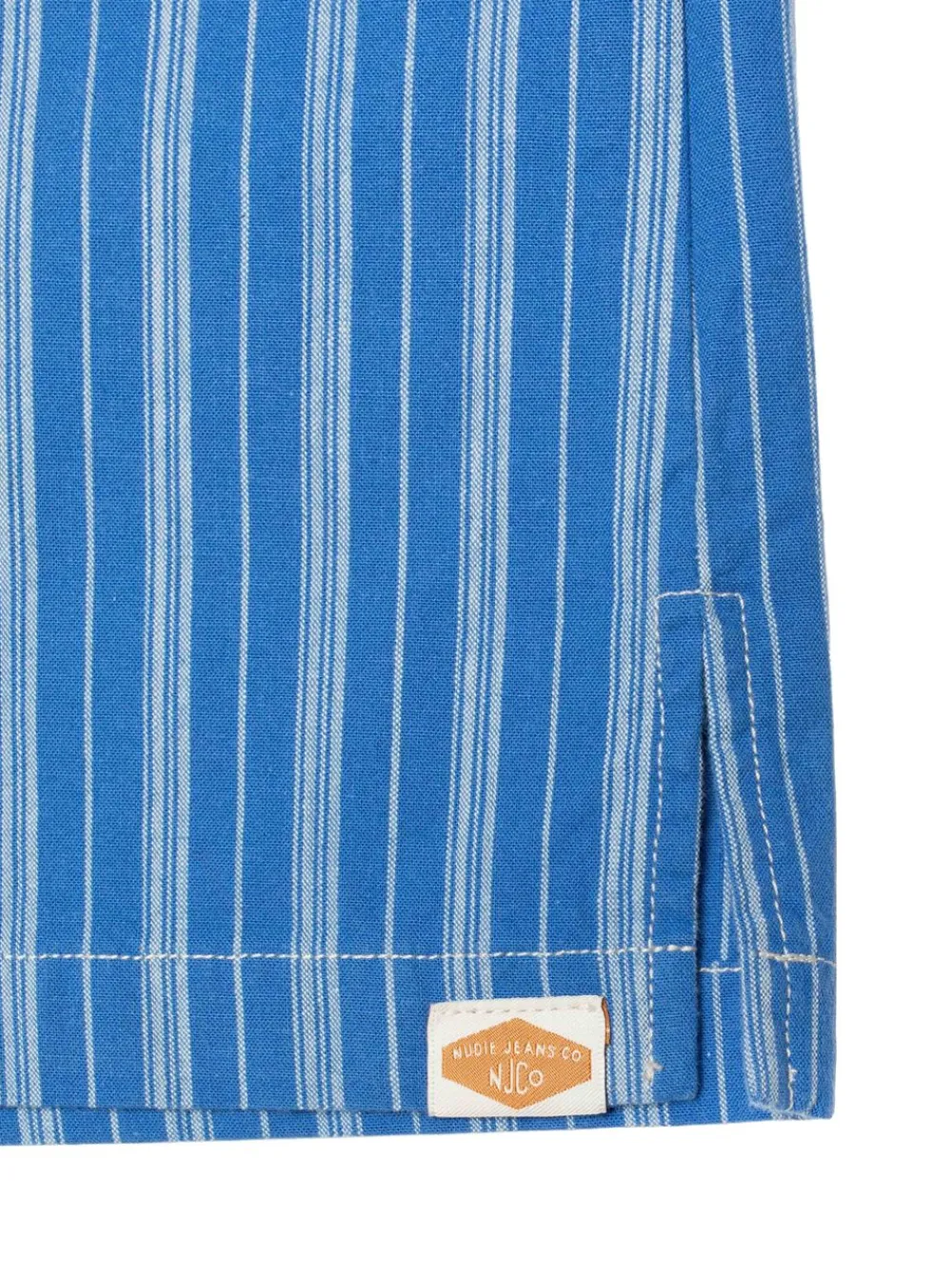 Allt Under Överdelar|Skjortor & Blusar | Nudie Jeans Jutta hirt triped Bue/Offwhite Dam