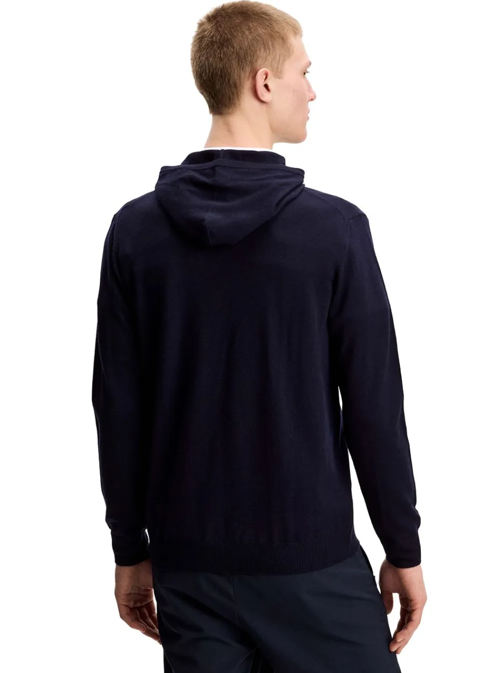 Discount J.Lindeberg Karl Merino Hoodie Herr
