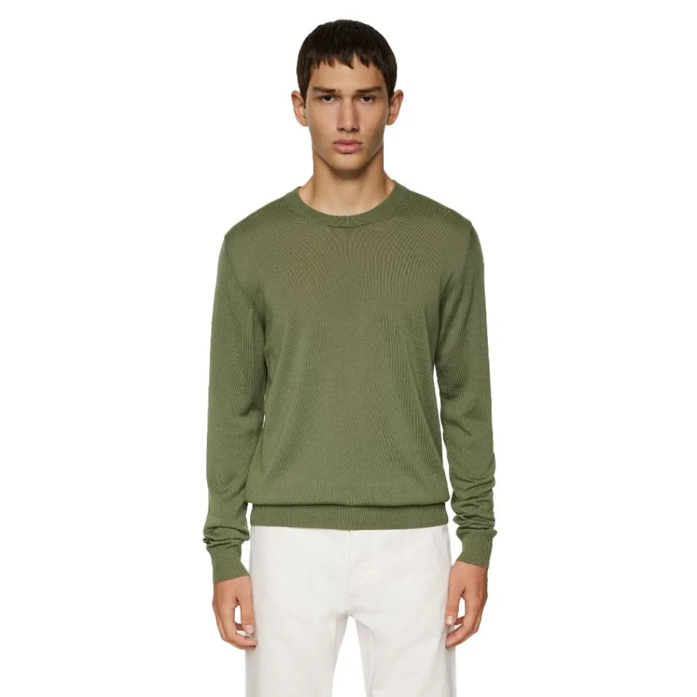 Sale J.Lindeberg Keane Light Merino Crew Neck Herr
