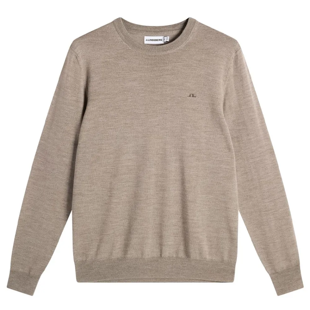 Sale J.Lindeberg Keane Merino Crew Neck Herr