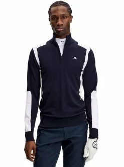 Allt Inom Golf|Golftröjor | J.Lindeberg Kendrick Knitted Zip weater Herr