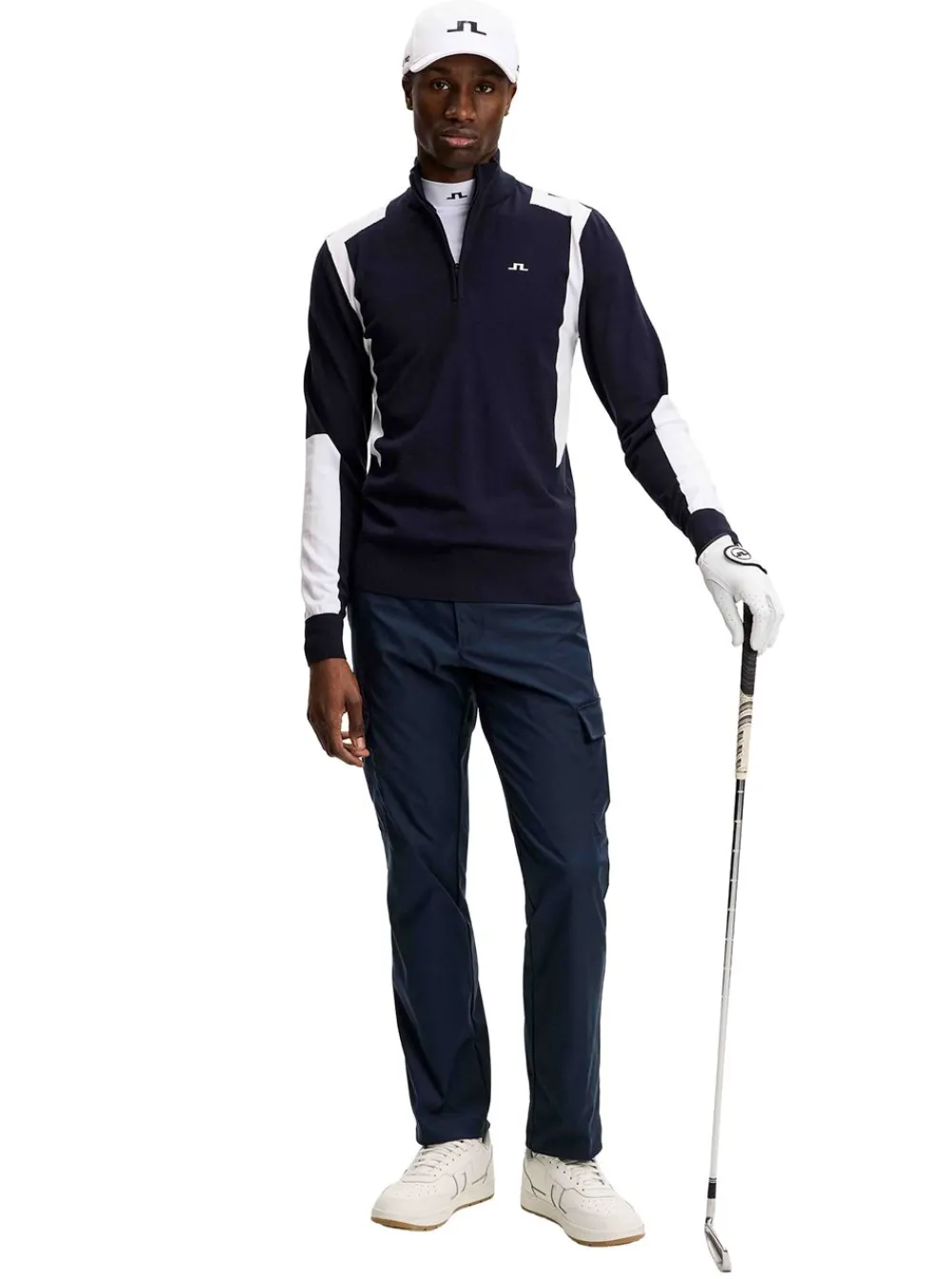 Allt Inom Golf|Golftröjor | J.Lindeberg Kendrick Knitted Zip weater Herr