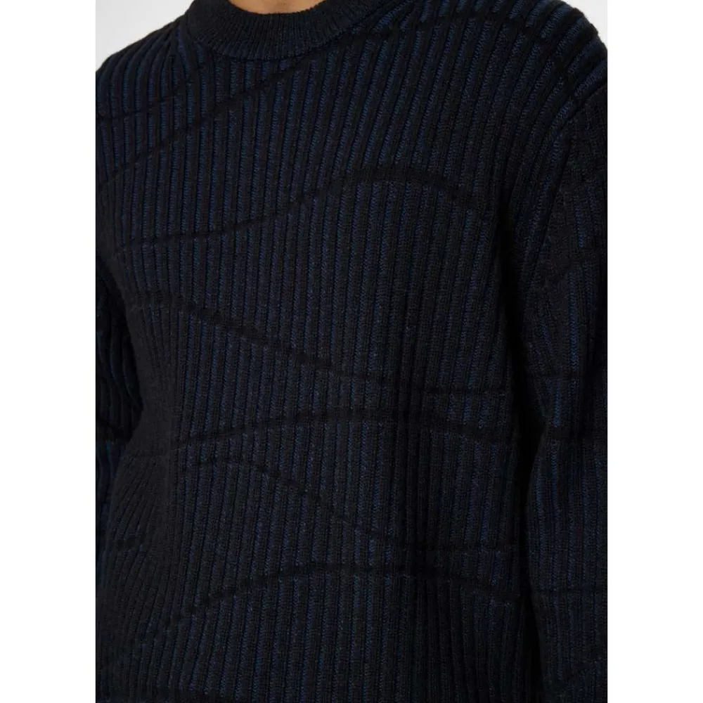Clearance J.Lindeberg Ken Resonance Jacquard Crew Herr