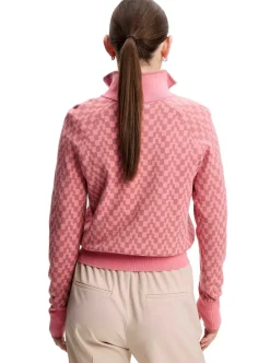 Allt Inom Golf|Golftröjor | J.Lindeberg Kerla Knitted Zip weater Da