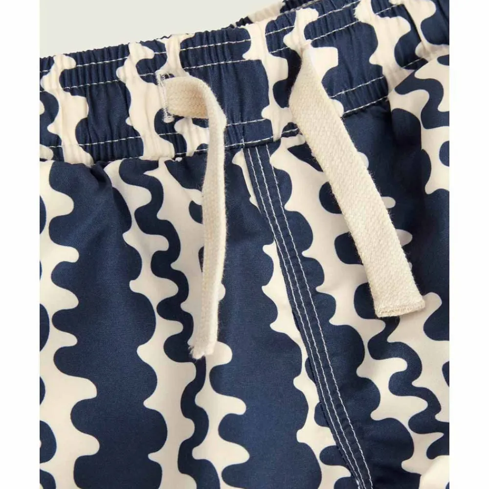 Badkläder | OAS Kids Blue Scribble Swim Shorts Junior