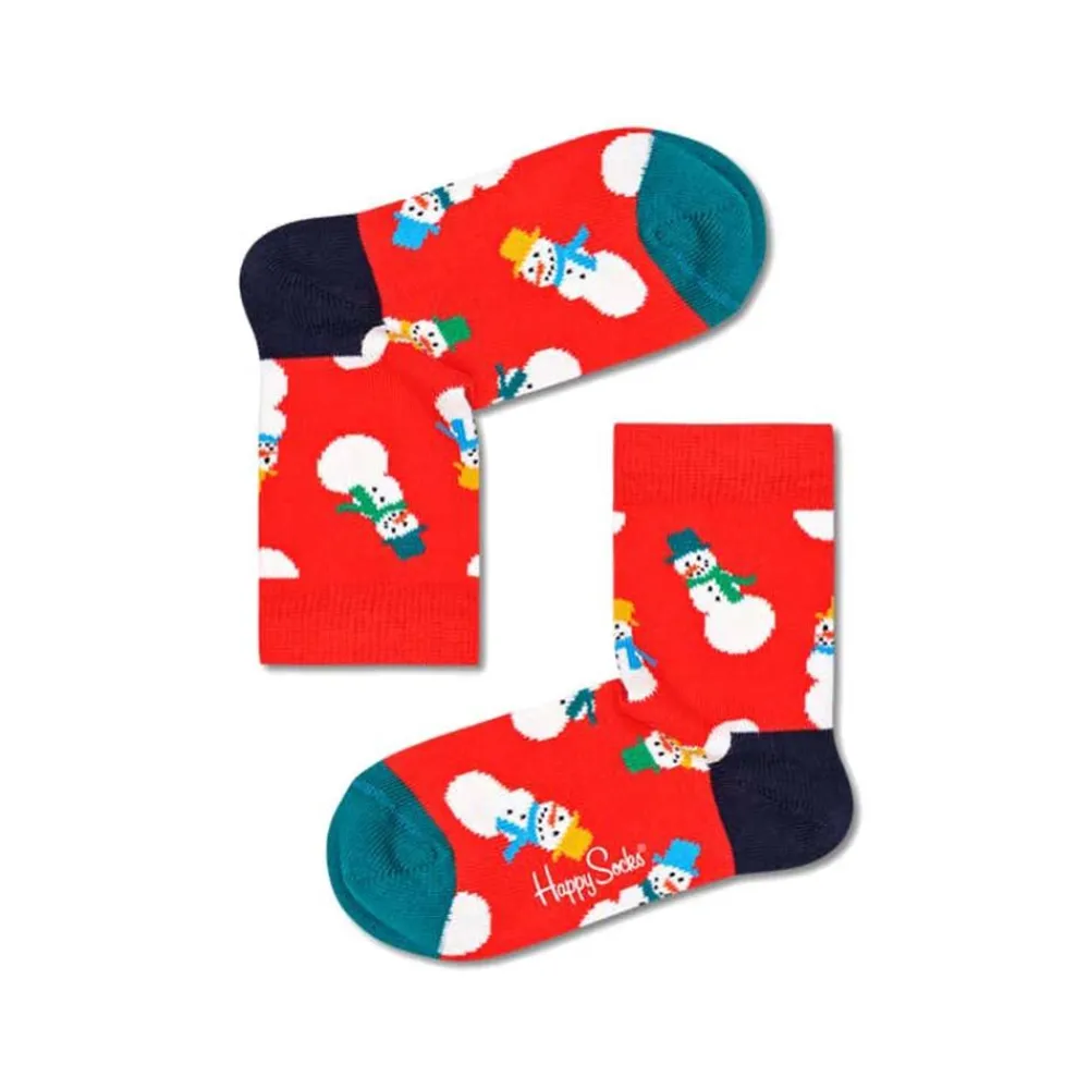 Happy Socks Kids Holiday Gift Set 4 Pack Strumpor