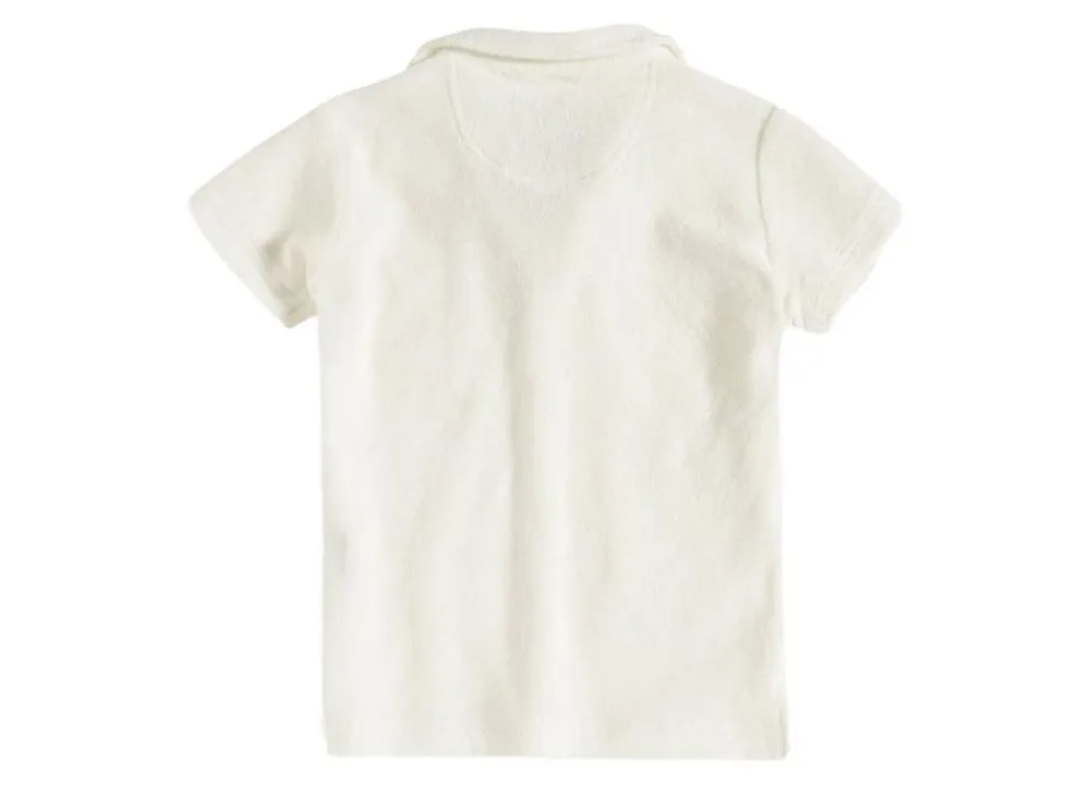 T-Shirts & Piké | OAS Kids White Terry Shirt Junior