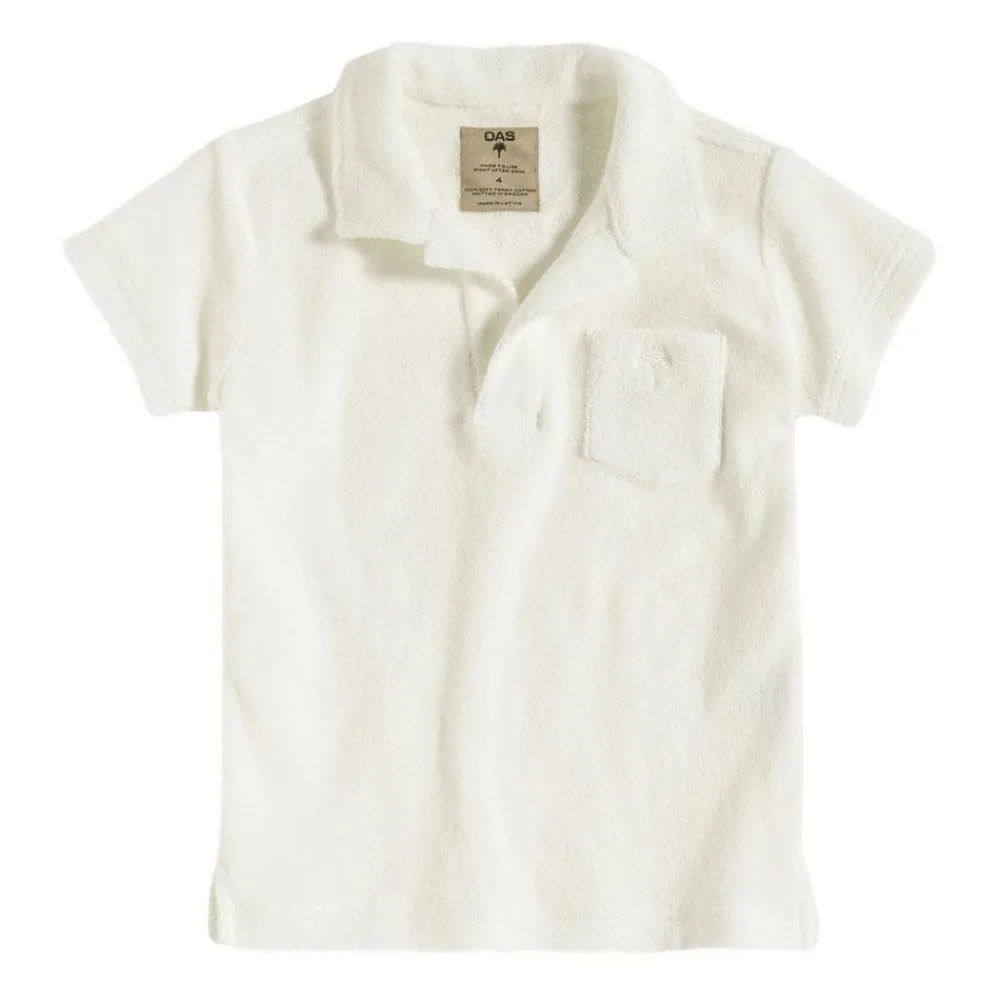 Best OAS Kids White Terry Shirt Junior