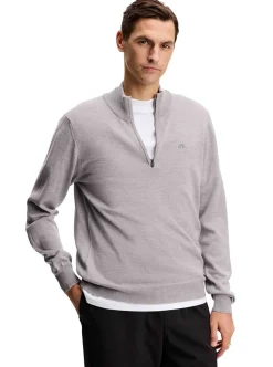 Hot J.Lindeberg Kiyan Quarter Zip Sweater Herr