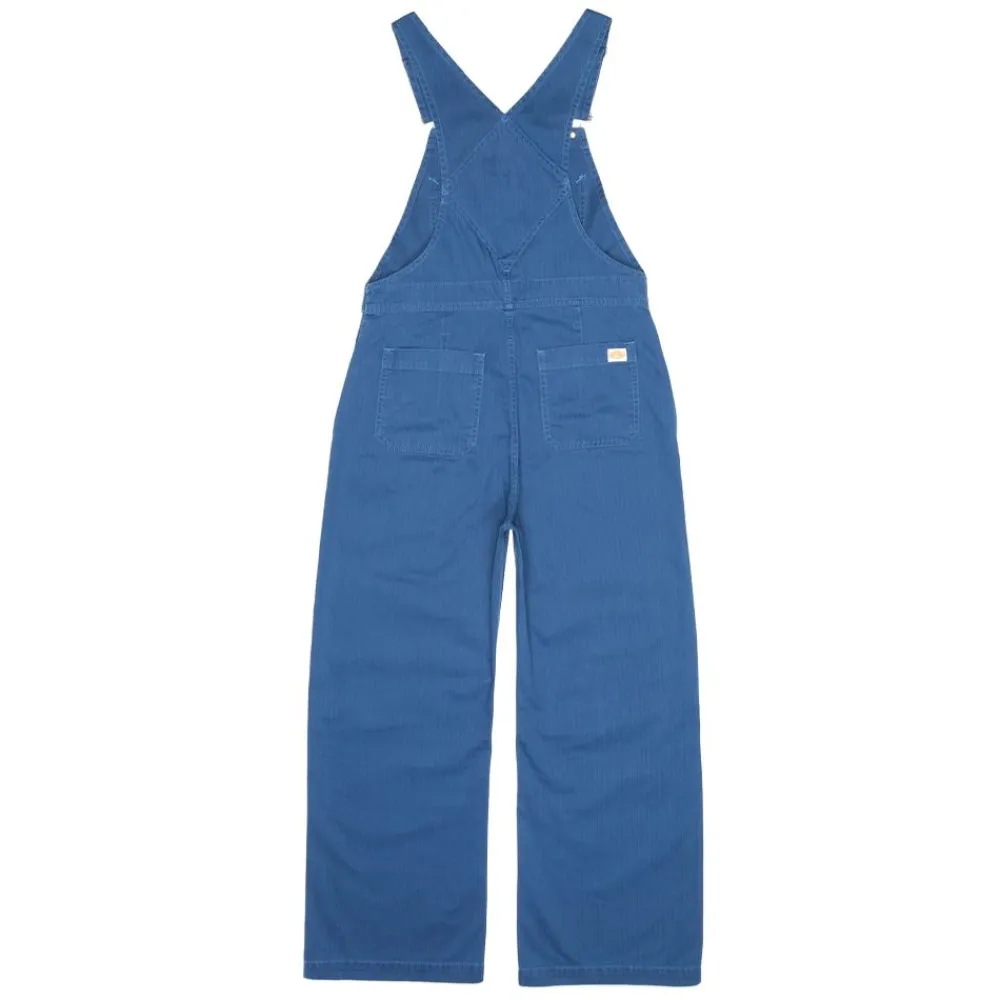 Allt Under Nederdelar|Byxor | Nudie Jeans Klara Dungaree Herringbone Da