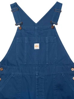 Allt Under Nederdelar|Byxor | Nudie Jeans Klara Dungaree Herringbone Da