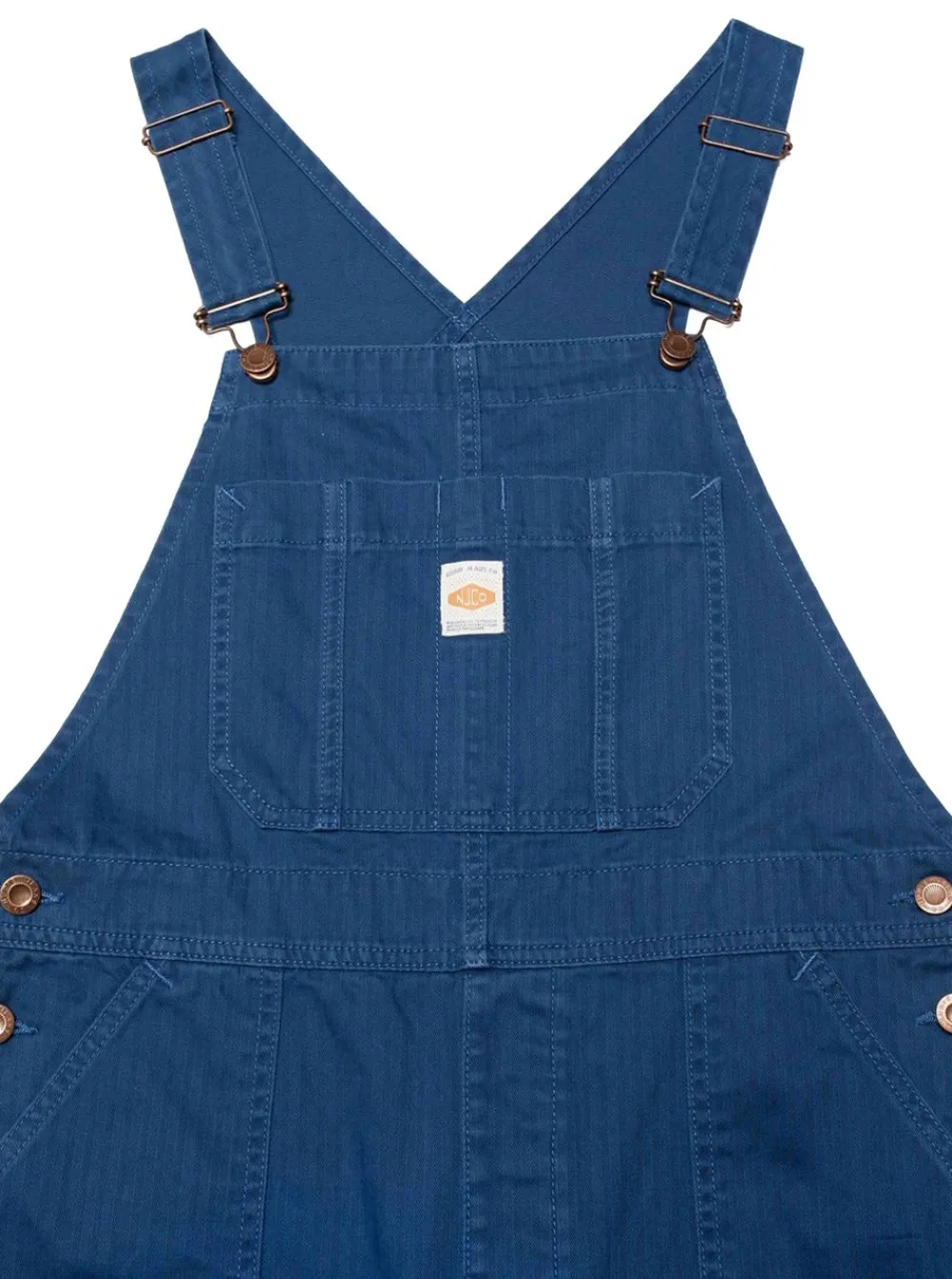 Allt Under Nederdelar|Byxor | Nudie Jeans Klara Dungaree Herringbone Da