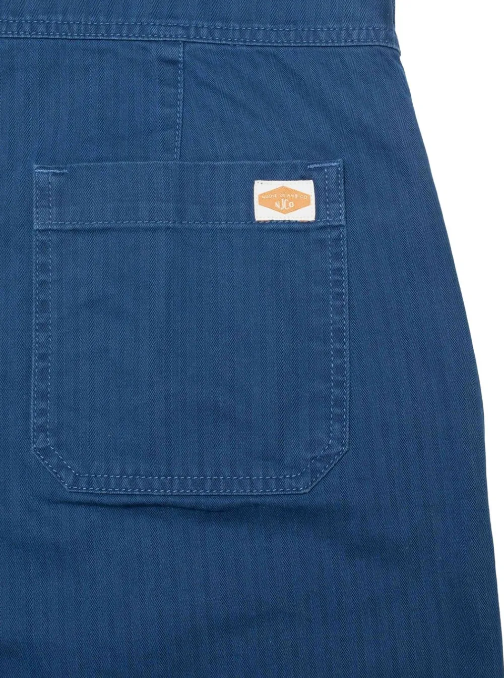 Allt Under Nederdelar|Byxor | Nudie Jeans Klara Dungaree Herringbone Da