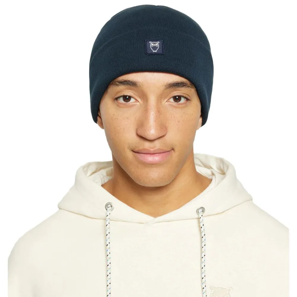 Accessoarer|Accessoarer | Knowledge Cotton Knitted Rib Beanie