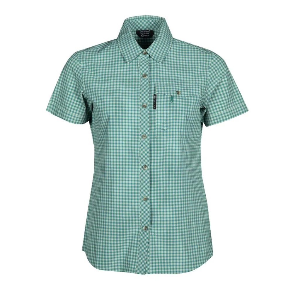 Sale Halti Kota Check T-shirt Dam