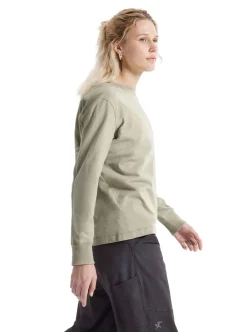 Clearance Arc'teryx Kragg Cotton Bird Crew LS Dam
