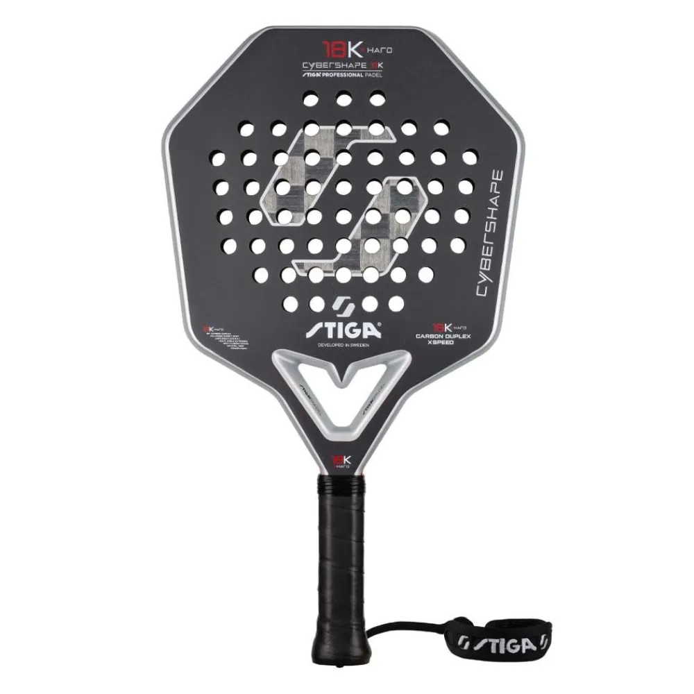 Padel | Stiga 18K X Hard Cybershape