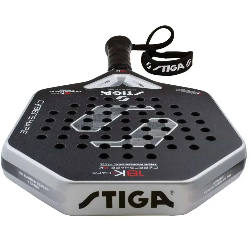 Padel | Stiga 18K X Hard Cybershape