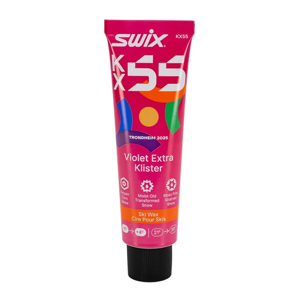 New Swix KX55 Violet Extra Klister 55g