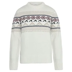 Online Knowledge Cotton Lambswool Crew Neck Knit RWS herr