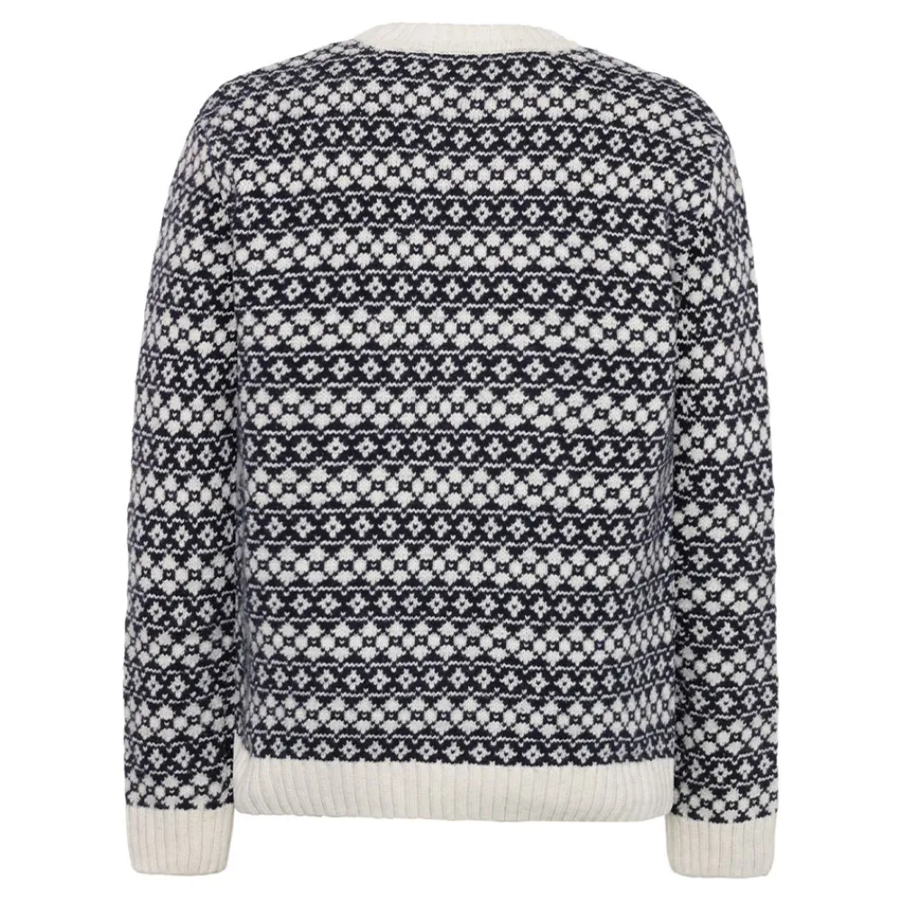 Allt Under Överdelar | Knowledge Cotton ambswoo Crew Neck Knit RWS herr