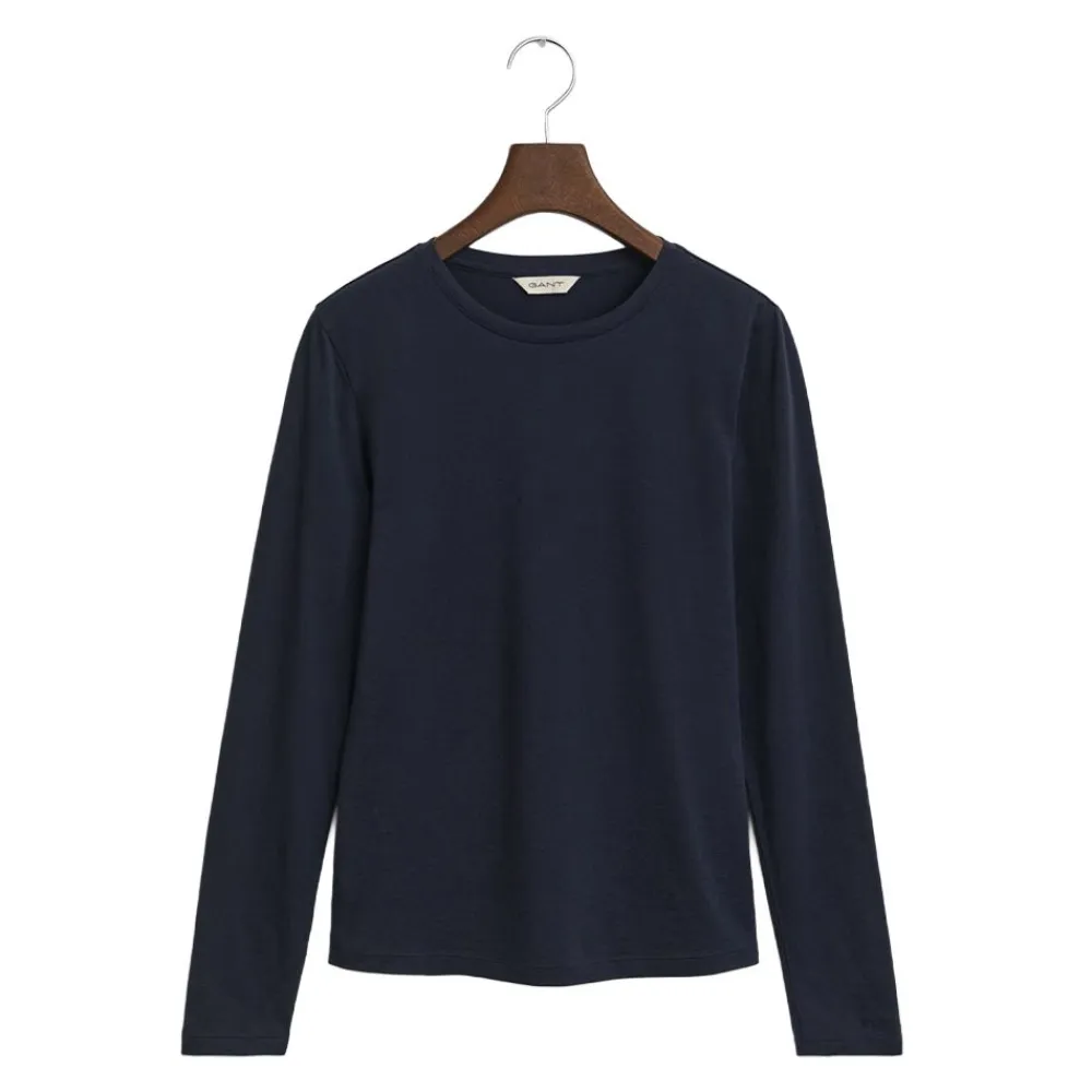 Allt Under Överdelar|Tröjor | GANT IGHT COTTON ong eeve T-HIRT Da