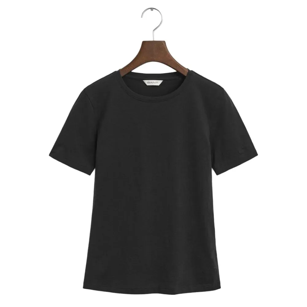 Allt Under Överdelar|T-Shirts & Linnen | GANT ight Cotton hort eeve T-hirt Da