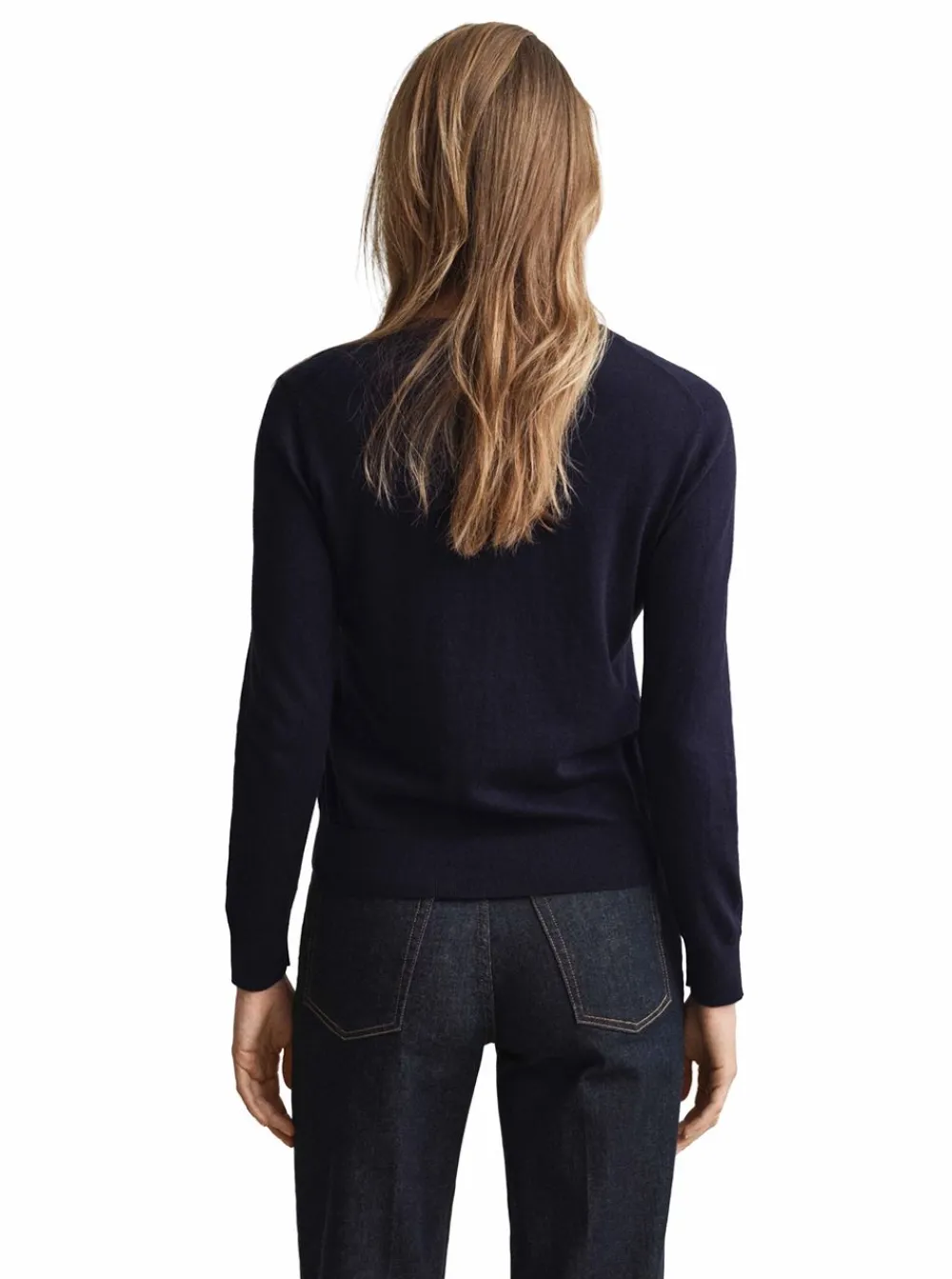 Allt Under Överdelar|Tröjor | GANT IGHT KNIT C-NECK CARDIGAN DA