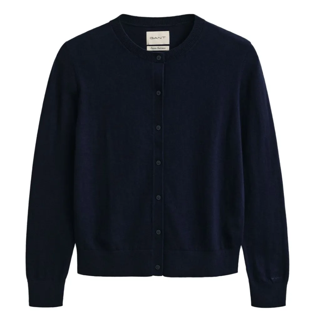 Allt Under Överdelar|Tröjor | GANT IGHT KNIT C-NECK CARDIGAN DA