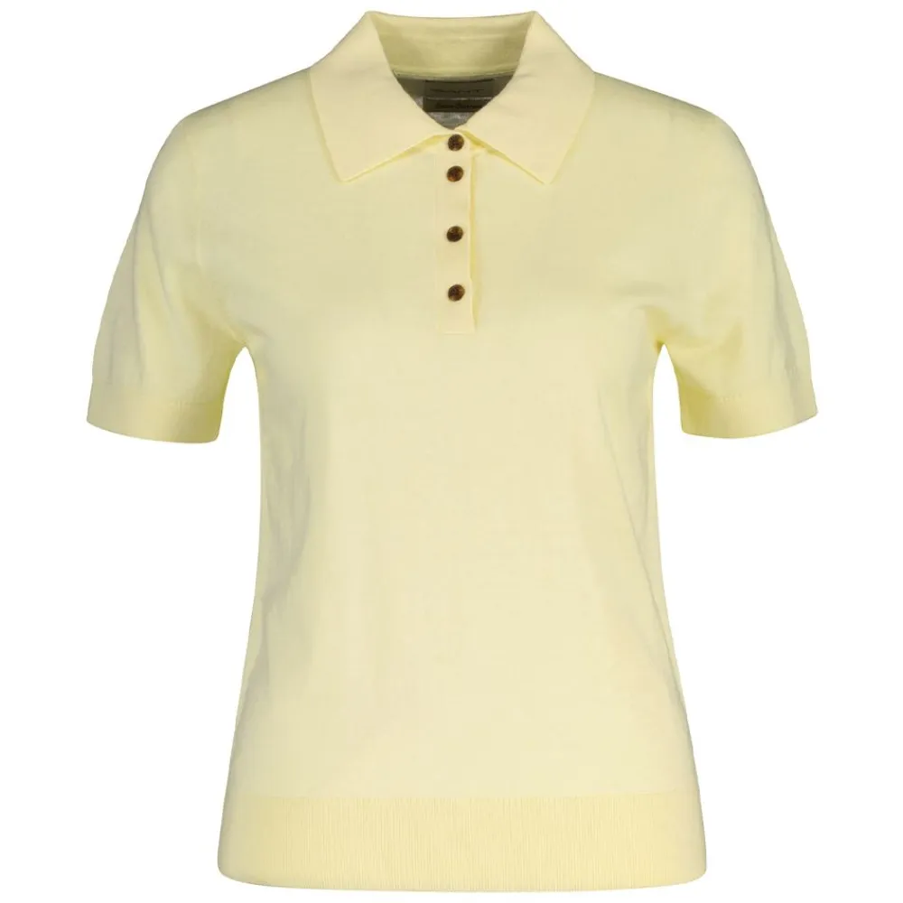 Hot GANT LIGHT KNIT SHORT SLEEVE RUGGER DAM