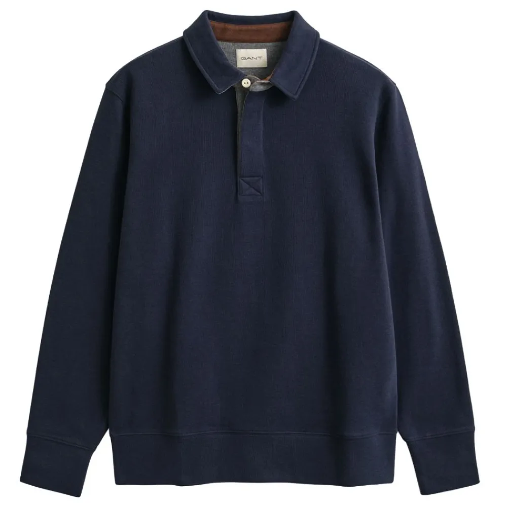 New GANT LIGHT SACKER RIB LS POLO HERR