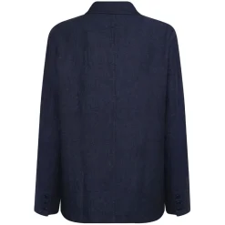 Outlet Knowledge Cotton Linen blazer herr