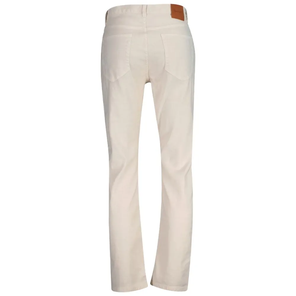 Jeans|Allt Under Nederdelar | GANT Linen Cotton Regular Jeans Herr