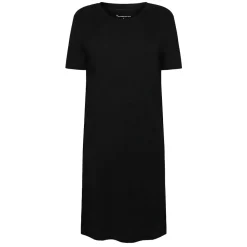 New Knowledge Cotton Linen Short Sleeved T-Shirt Dress Dam