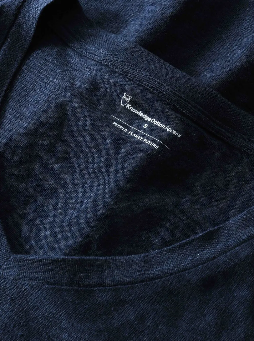 Allt Under Linnekläder|T-Shirts I Linne | Knowledge Cotton inen v-neck t-hirt da