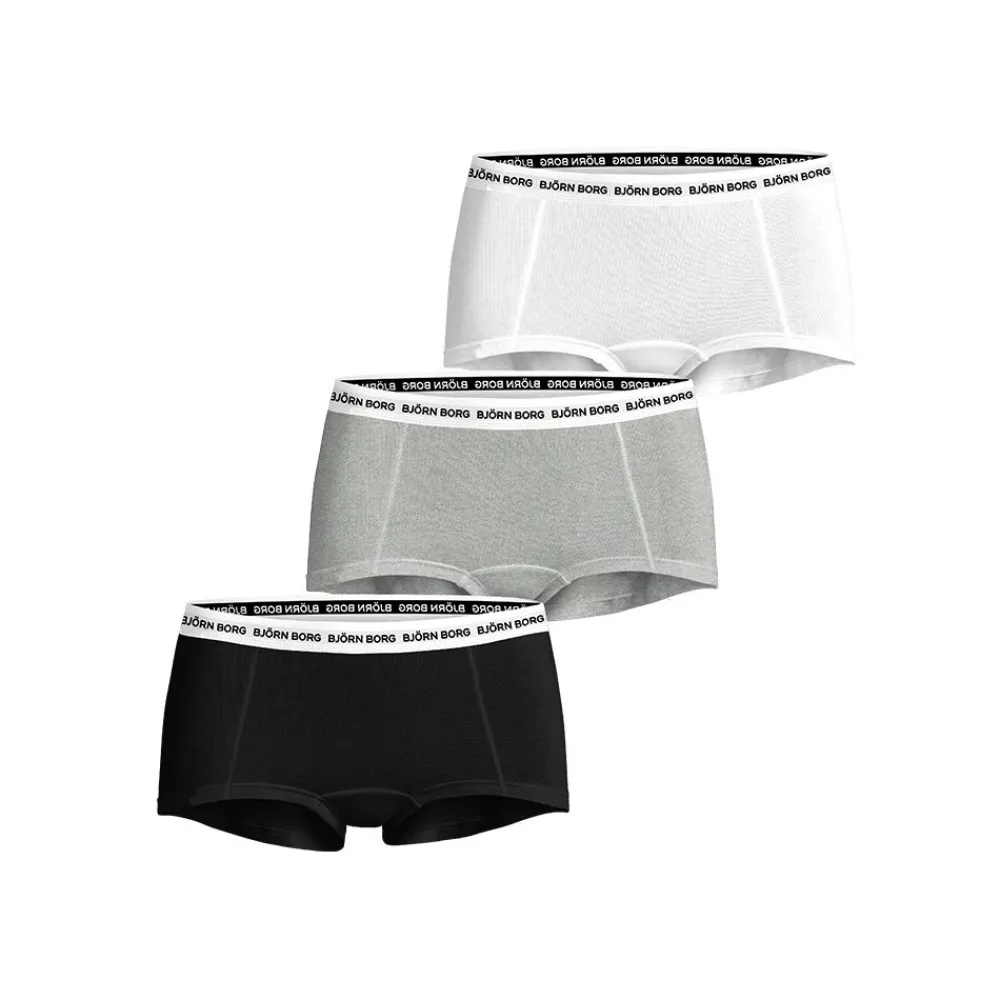 Underkläder | Björn Borg Logo Boxer hort 3-pack Dam