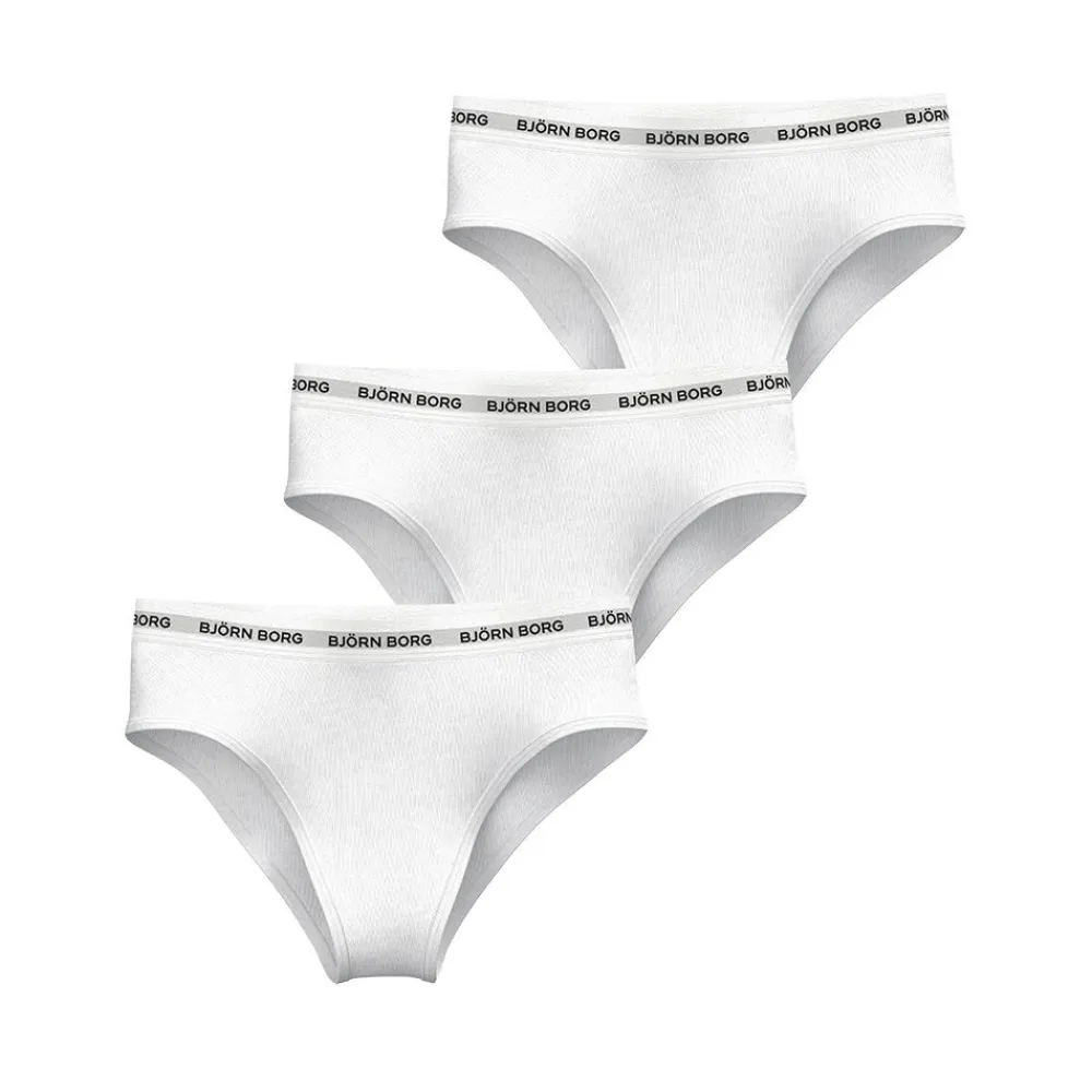 Outlet Björn Borg Logo Highwaist Brief 3-pack Dam