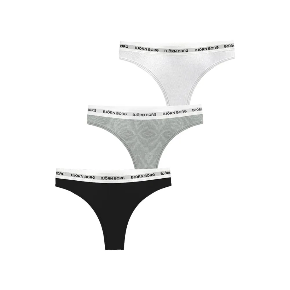 Underkläder | Björn Borg ogo Thong 3-pack Dam