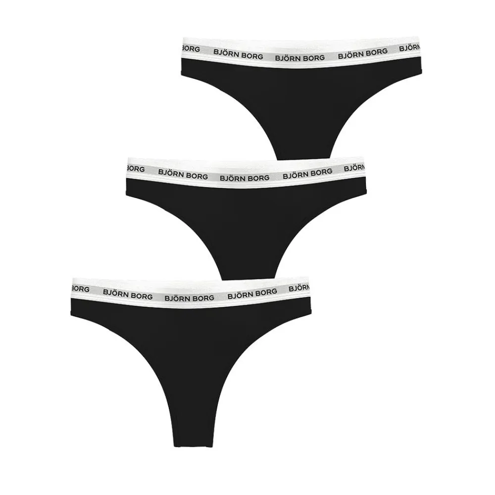 Underkläder | Björn Borg ogo Thong 3-pack Da