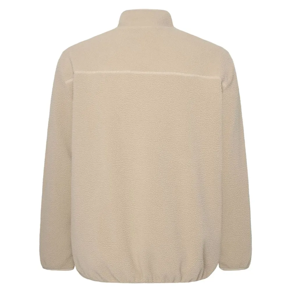 Tröjor|Allt Under Överdelar | Knowledge Cotton oose Fit Zip Feece - GRS/Vegan