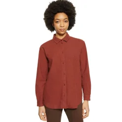 Outlet Knowledge Cotton Loose Flannel Long Sleeved Shirt Dam